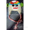 cream monkey hat owl crochet hat Baby Boy/Girl Crochet Owl Animal Beanie Hat cute baby crochet hat